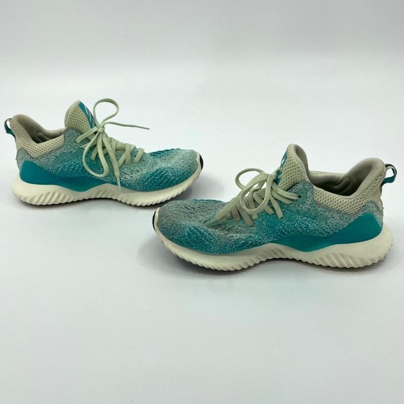 Adidas Womens Alphabounce Beyond Sneakers in Teal - Picture 3 of 10